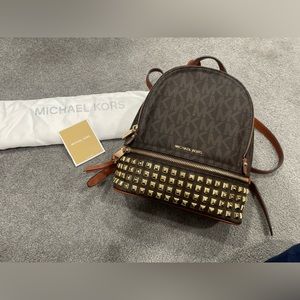 Michael Kora small studded backpack